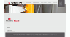 Desktop Screenshot of forgestal.com